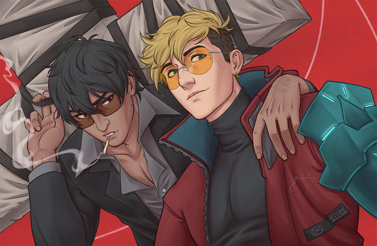 Mini Print - Vash & WW